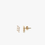 Fusilli Earrings Gold