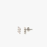 Fusilli Earrings Silver